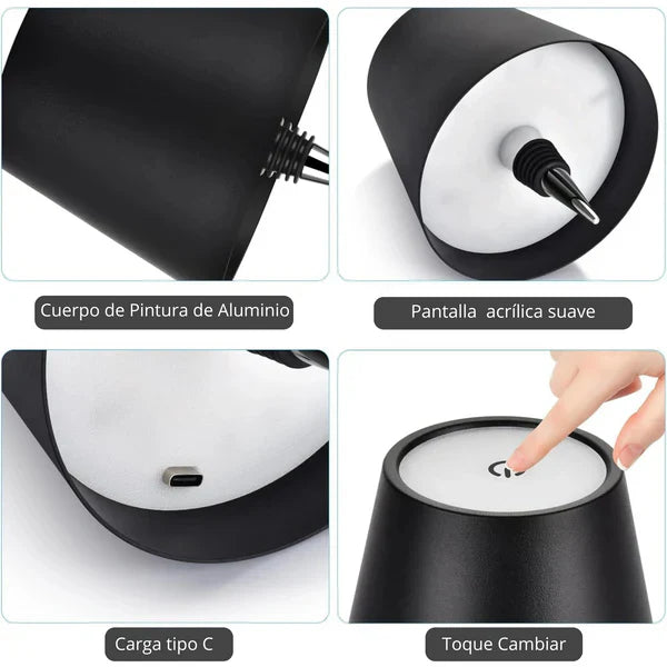 Lampara Touch para Botella