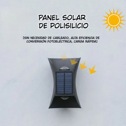 Aplique Solar 2 Lupas Bidireccional