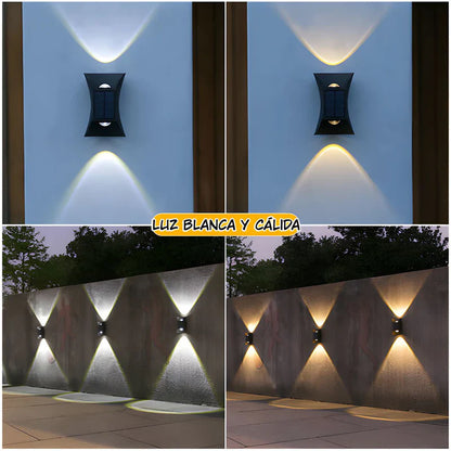 Aplique Solar 2 Lupas Bidireccional