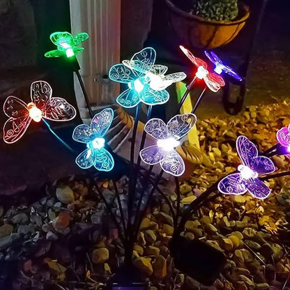 Estaca Mariposa Solar 6 Led