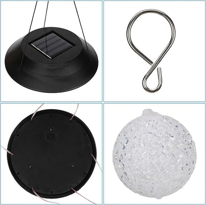 Colgante Solar Esferas Coloridas