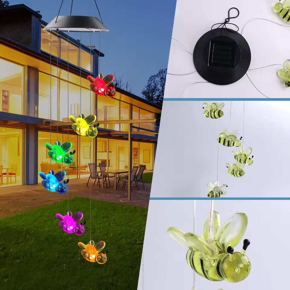 Colgante Solar Abejitas