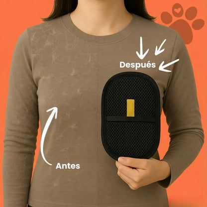Guante removedor de pelo de mascotas