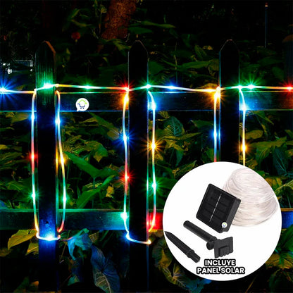 Manguera Solar 7 Metros Multicolor