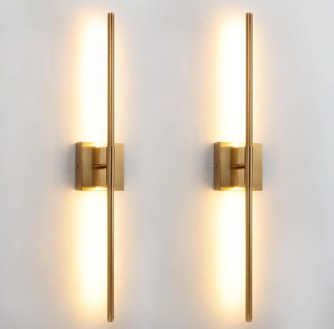Aplique de Pared LED Recargable Diseño Lineal 70 Cm