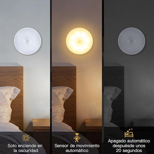 Luz Sensor de Movimiento Recargable