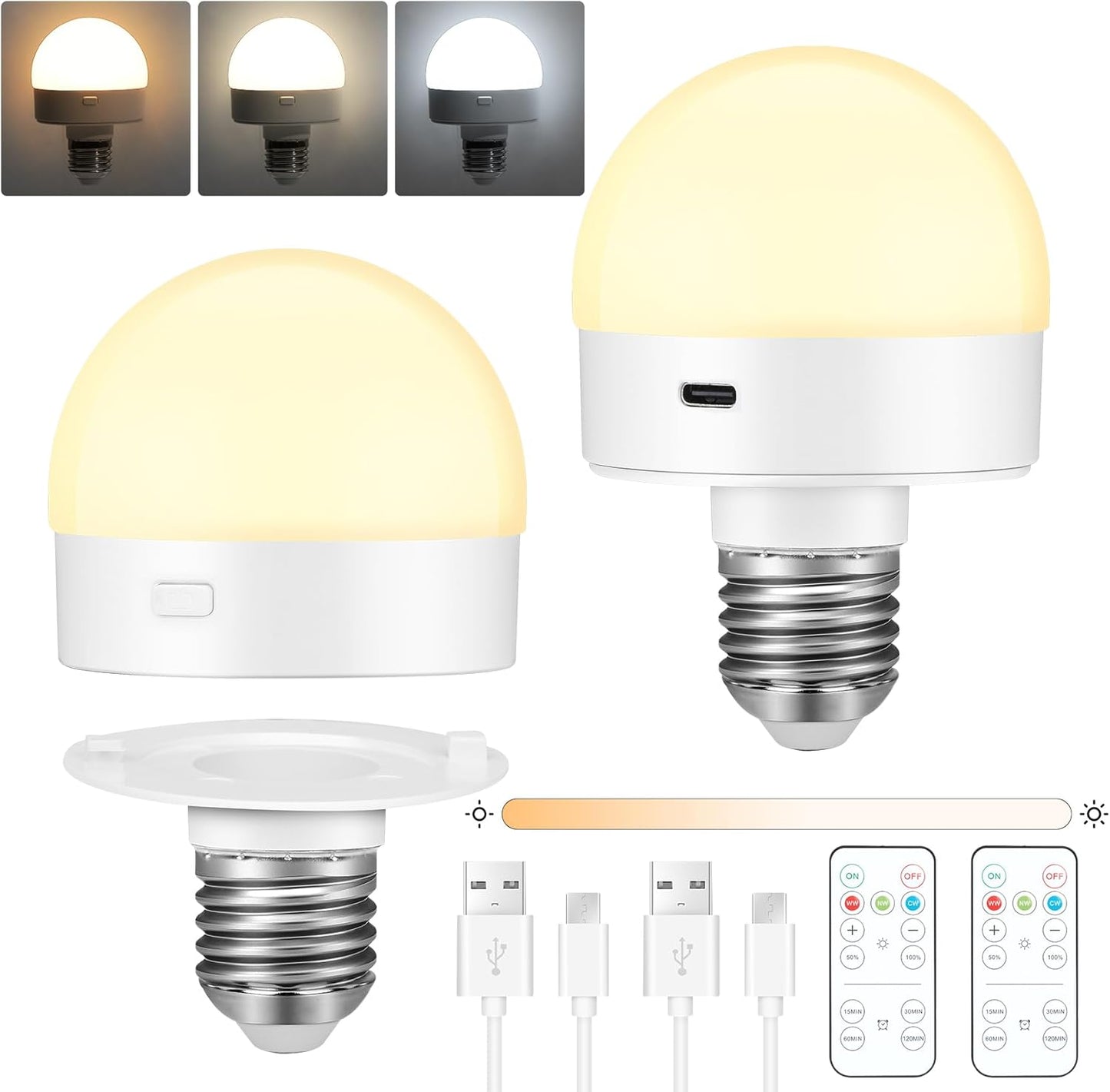 Foco Led Recargable 10 Watts