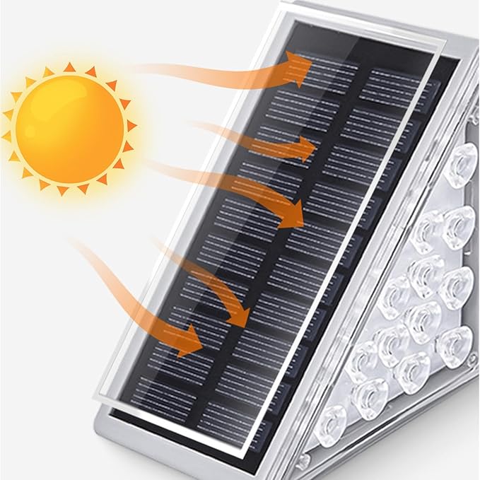 Luz de Escalera para Exteriores Solar