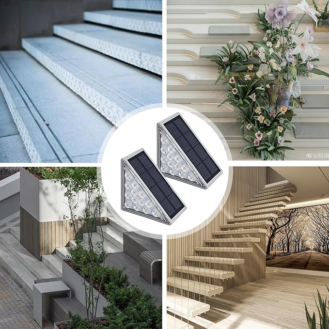 Luz de Escalera para Exteriores Solar