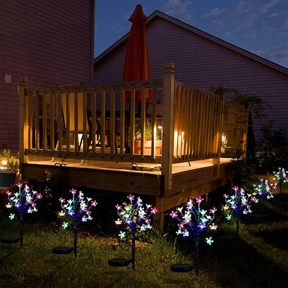 Estaca Ramas de Flores Solares