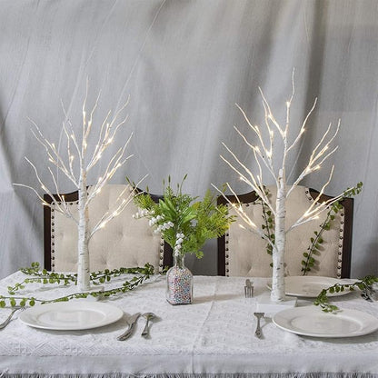 Arbol de abedul a Bateria 60 Cm