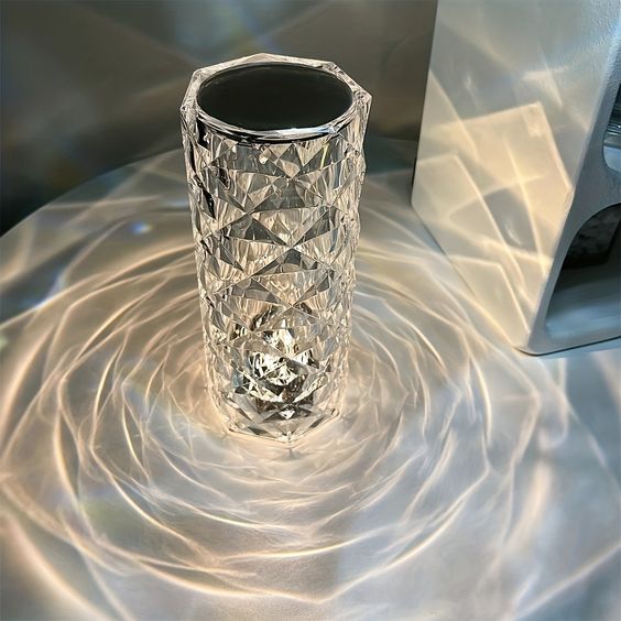 Lámpara cristal ambiente