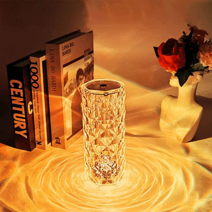 Lampara Efecto Cristal MULTICOLOR