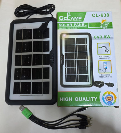 Panel Solar Para Cargar Celulares