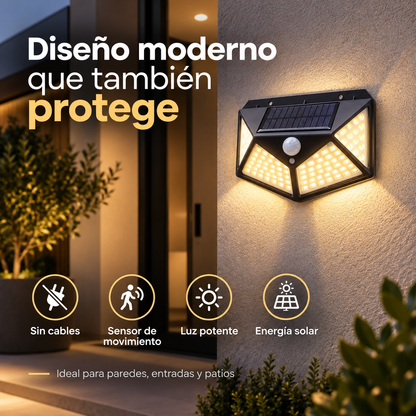 Aplique Solar a Sensor