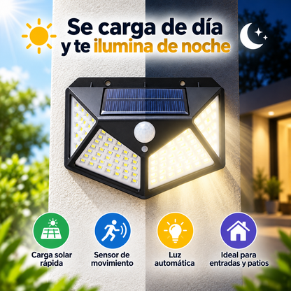 Aplique Solar a Sensor