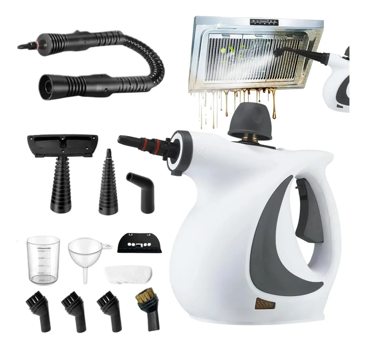 Limpiador de vapor de mano multiusos 1050 Watts