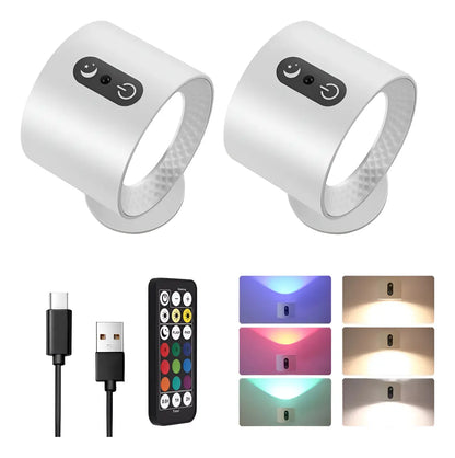 Lampara Bidireccional RGB Recargable