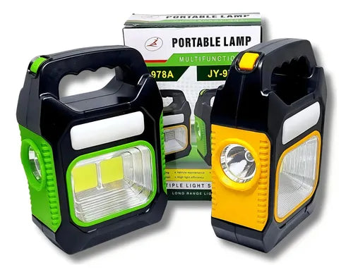 Lámpara Solar Portátil 3 en 1