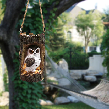 Colgante Buho Solar 35 Cm