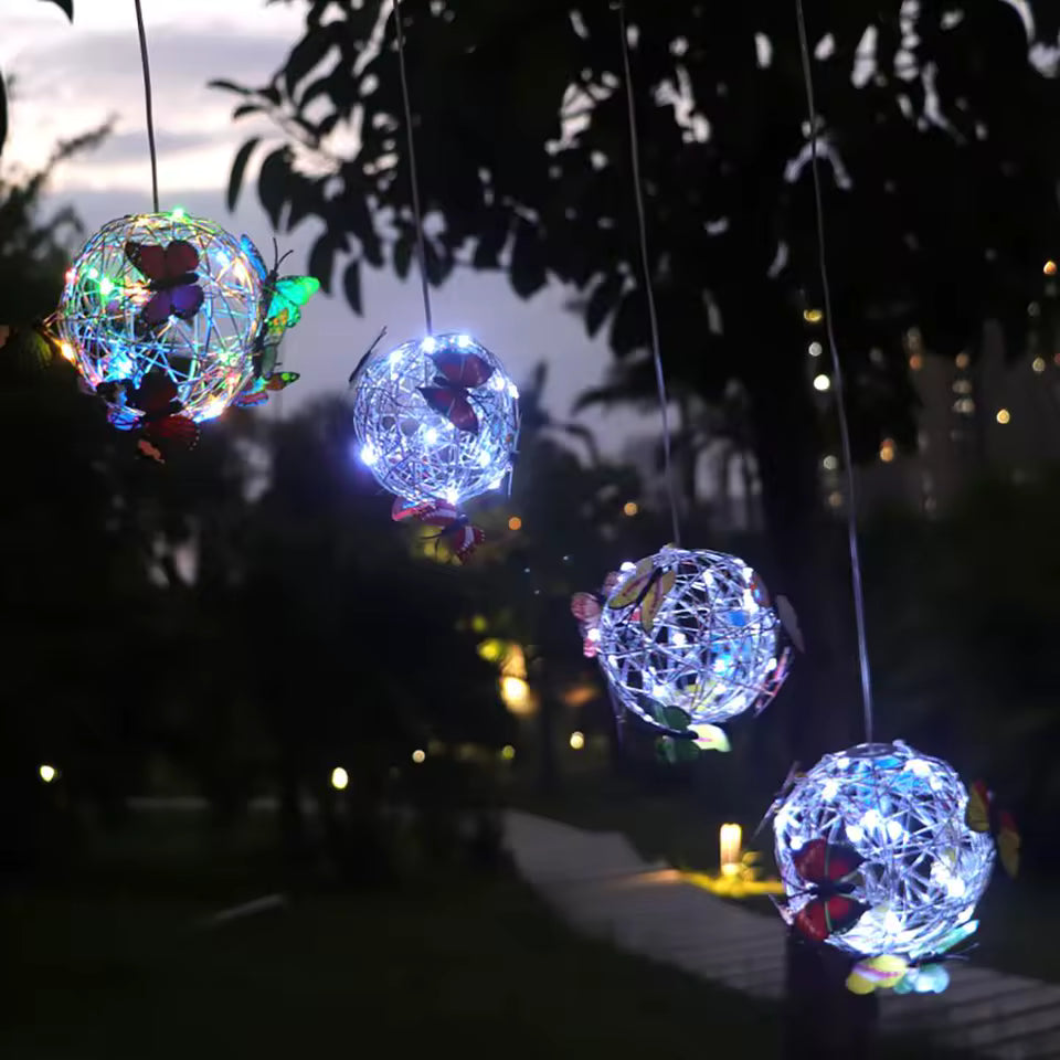 Colgante Solar Mariposas vista 4