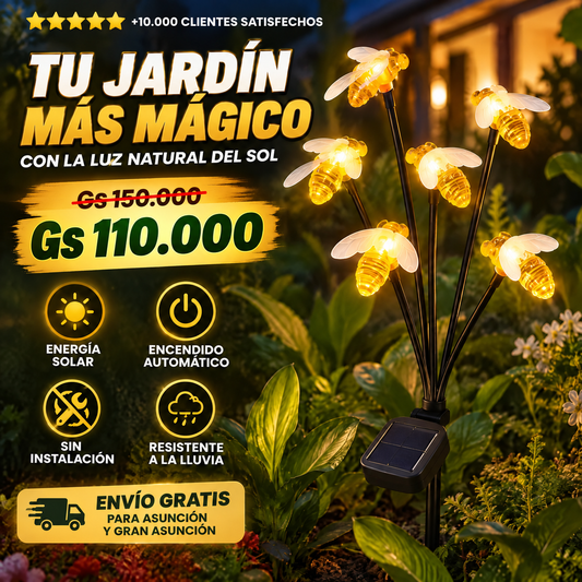 Estaca Solar de 6 Abejitas