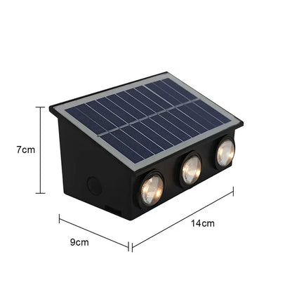 Aplique Solar Bidireccional 14 Watts