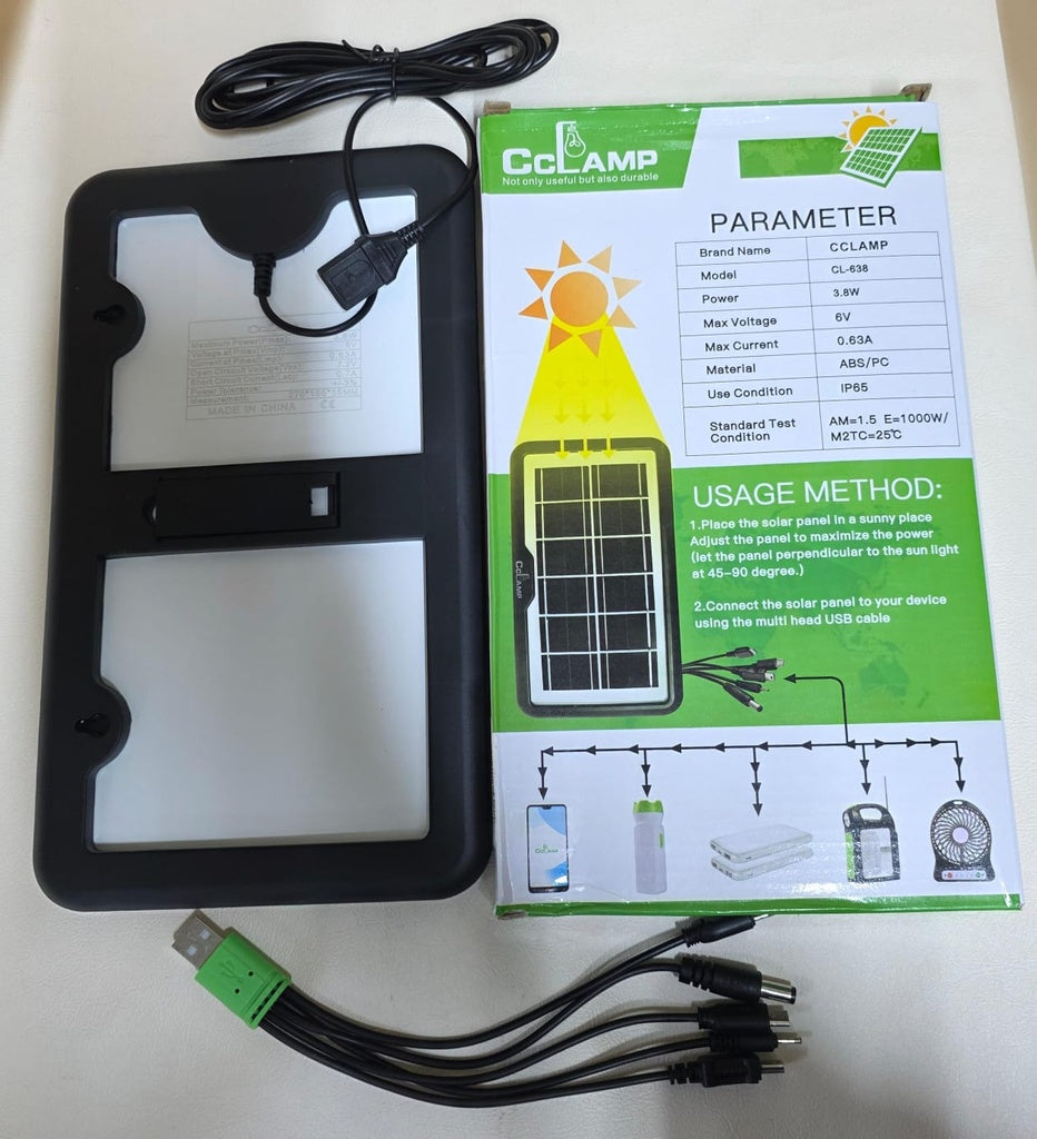Panel Solar Para Cargar Celulares