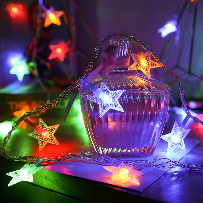 Guirnalda Estrellitas Solares 5 Metros 20 Estrellitas