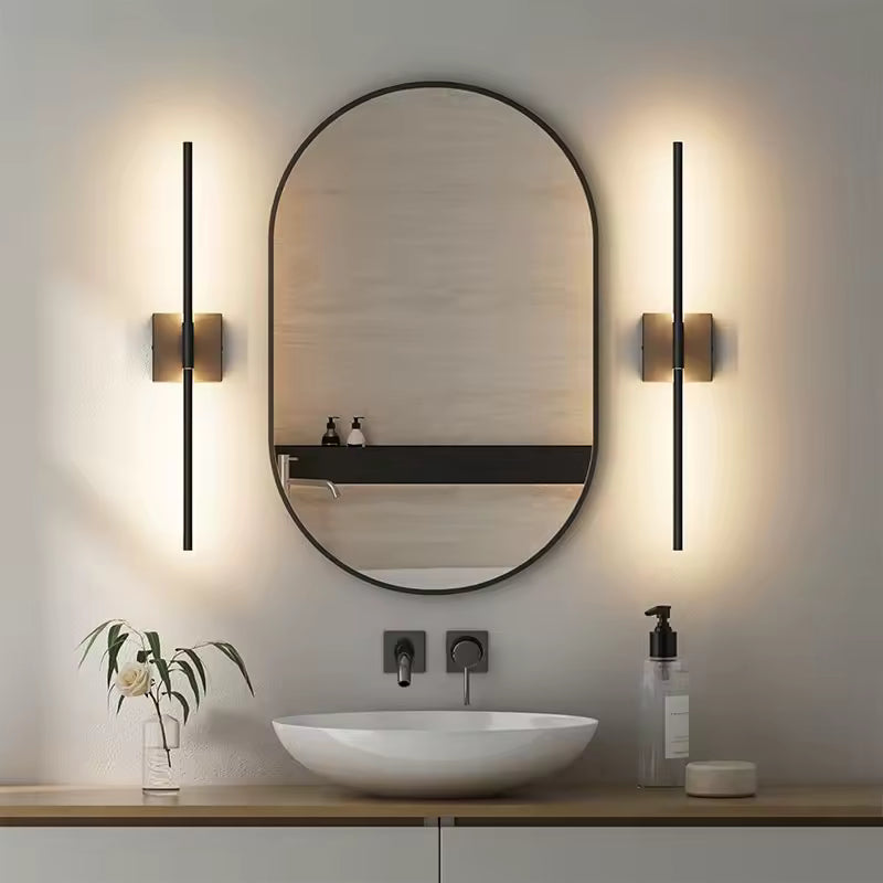 Aplique de Pared LED Recargable Diseño Lineal 70 Cm