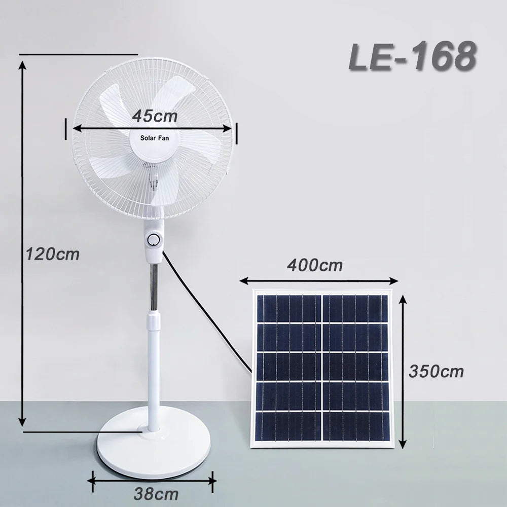 Ventilador Recargable Solar