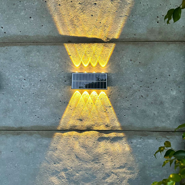 Aplique solar fachada