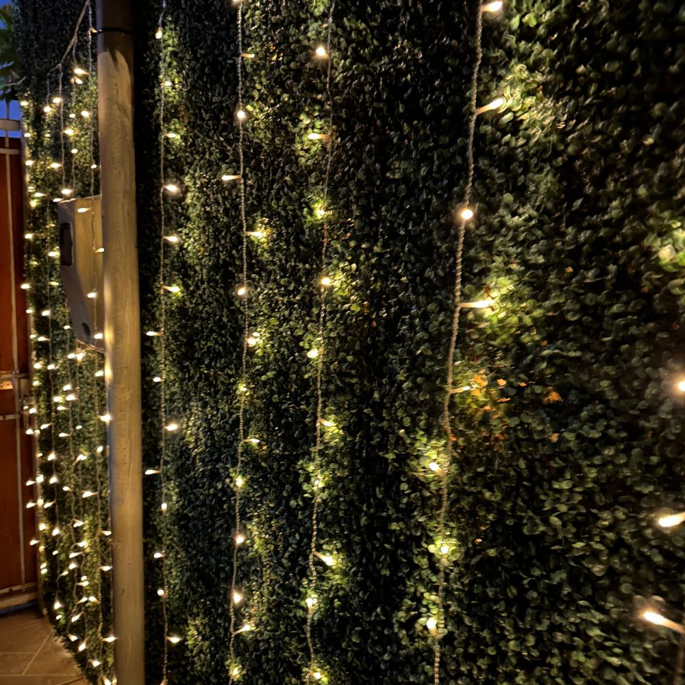 Guirnalda Cortina Solar 3 x 2 Metros