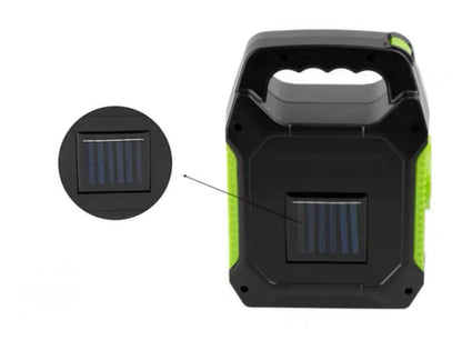Lámpara Solar Portátil 3 en 1