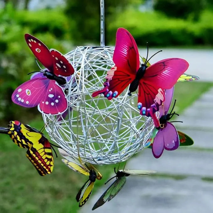 Colgante Solar Mariposas vista 1