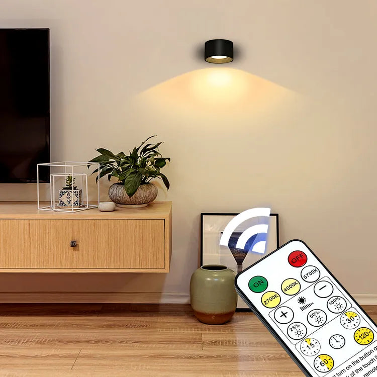 Aplique LED Portátil Magnético 3 Colores