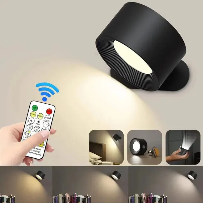 Aplique LED Portátil Magnético 3 Colores