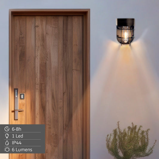 Aplique Solar Vintage de Luz Decorativa